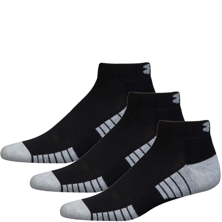 UNDER ARMOUR Men's Lo Cut Socks (3-Pack)-Black/Large (9-12.5) UA4401-999